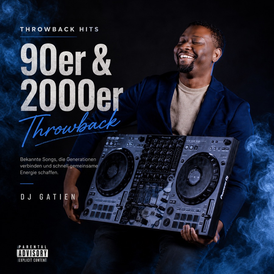 90er und 2000er Throwback Playlist Cover